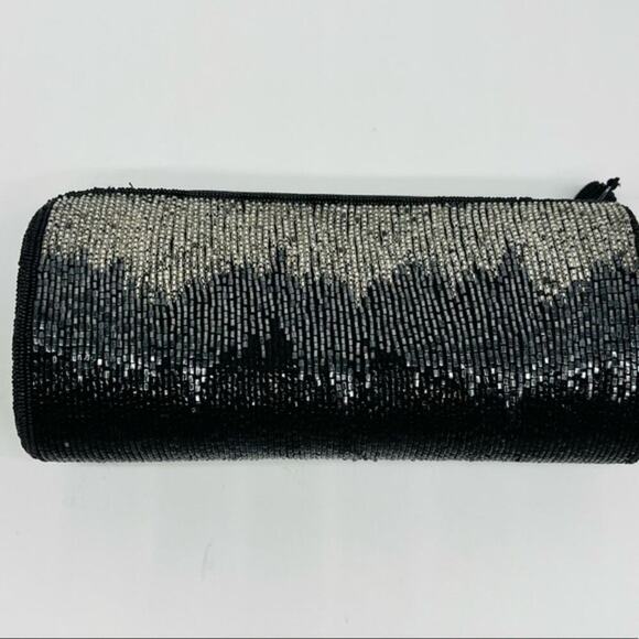 Stunning Imperial Fashion vintage hombre fully beaded evening clutch - Picture 6 of 16